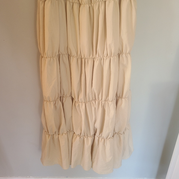 Boho Off the Shoulder Maxi - Picture 2 of 3